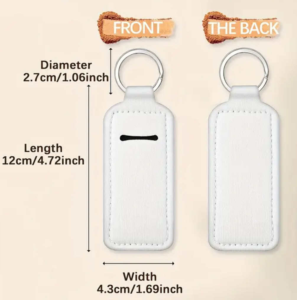 Custom Chapstick Keychain