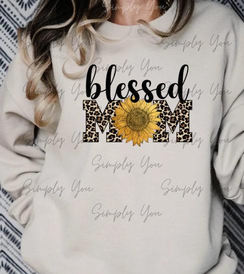 Blessed Mom with Sunflower