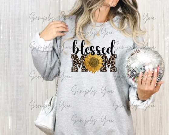 Blessed Mom with Sunflower