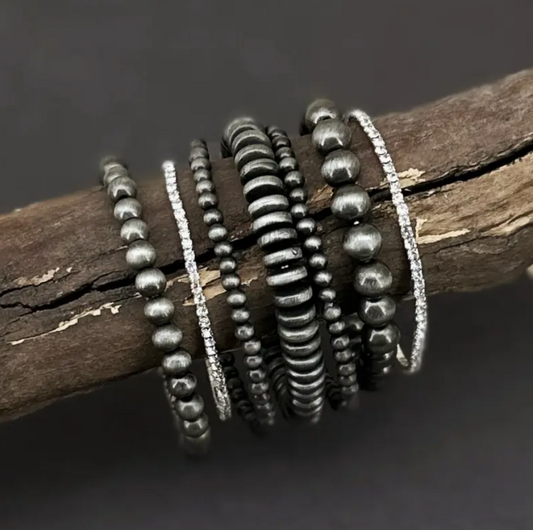 Faux Boho Navajo Bracelet Set