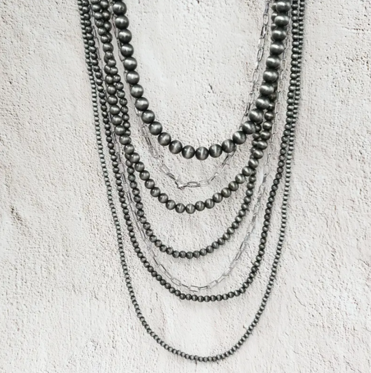 Faux Navajo Pearls