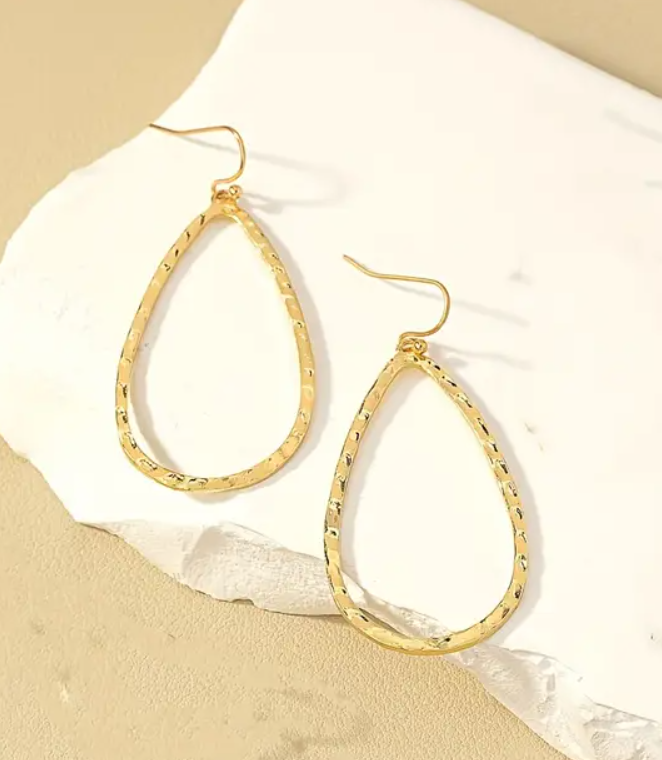 Golden Drop Earring