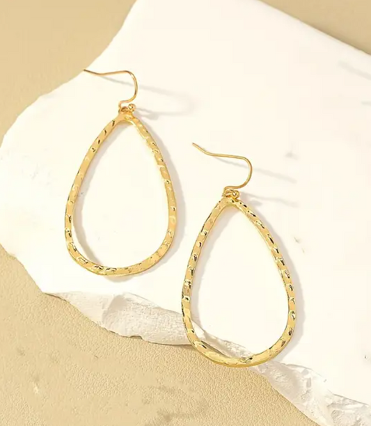 Golden Drop Earring