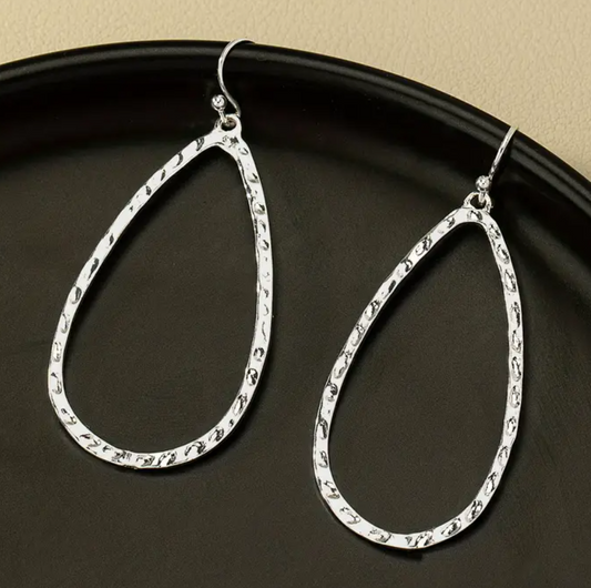 Silver Drop Earring