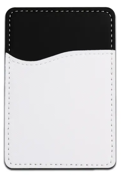 Customizable Faux Leather Phone Wallet Card Holder