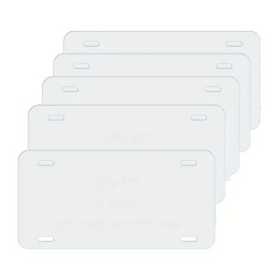 Customizable Vehicle License Plate