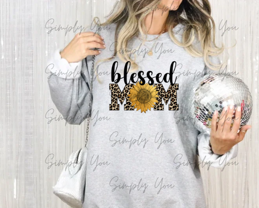 Blessed Mom with Sunflower
